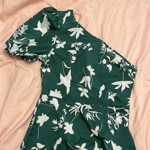 Cute green summer dress